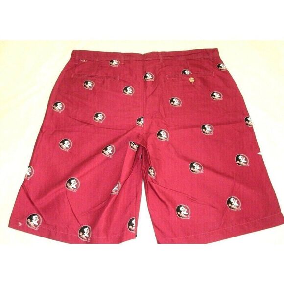 Florida State University Mens Ovation Game Changer Golf Shorts Garnet Bl… - Picture 4 of 4